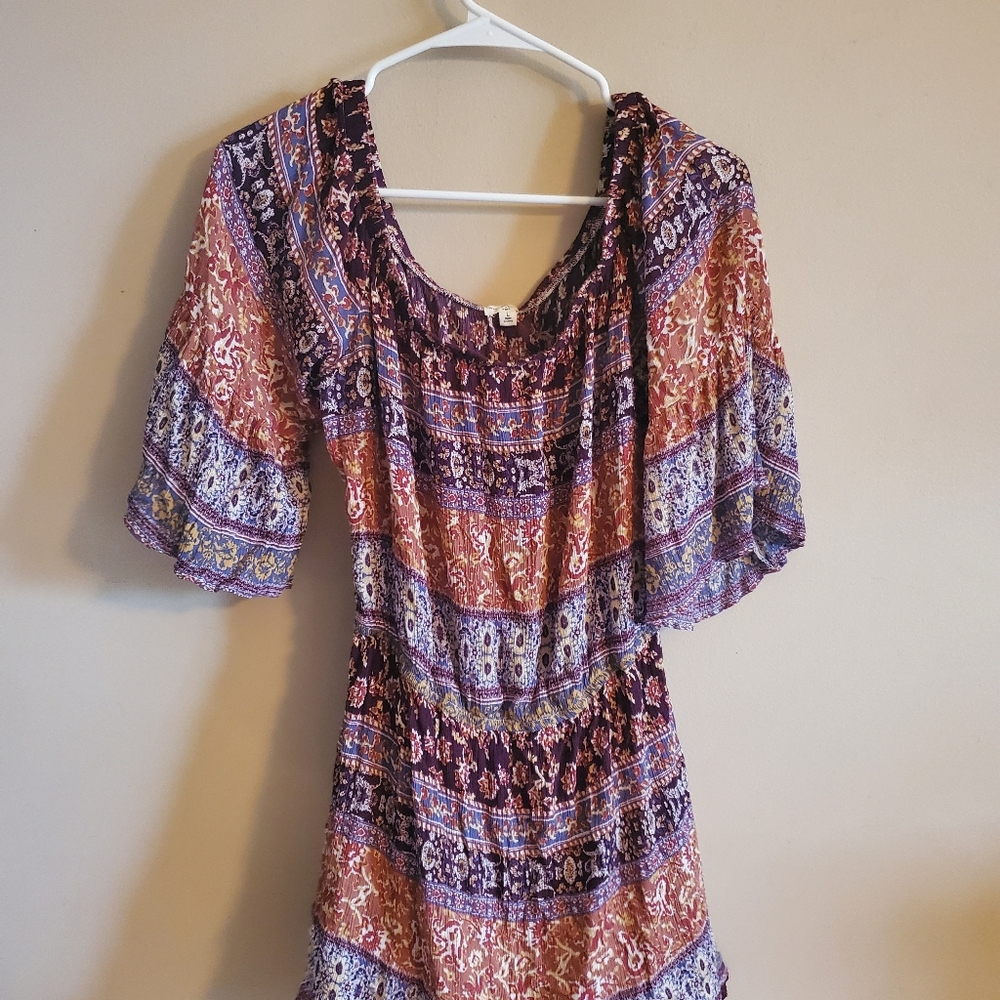 Mason&Belle, L, Purple, Orange, and Blue